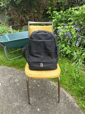 Away Black Travel Backpack